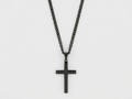 XL CROSS CHAIN | BLACK