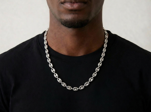 COFFEE BEAN CHAIN | SILVER