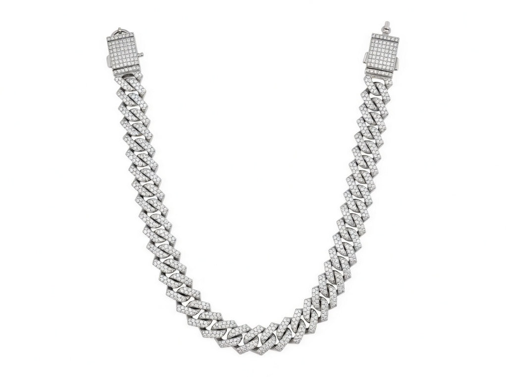 ICED CUBAN CHAIN | SILVER