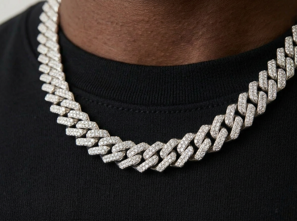 ICED CUBAN CHAIN | SILVER