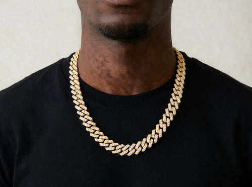 ICED CUBAN CHAIN | GOLD