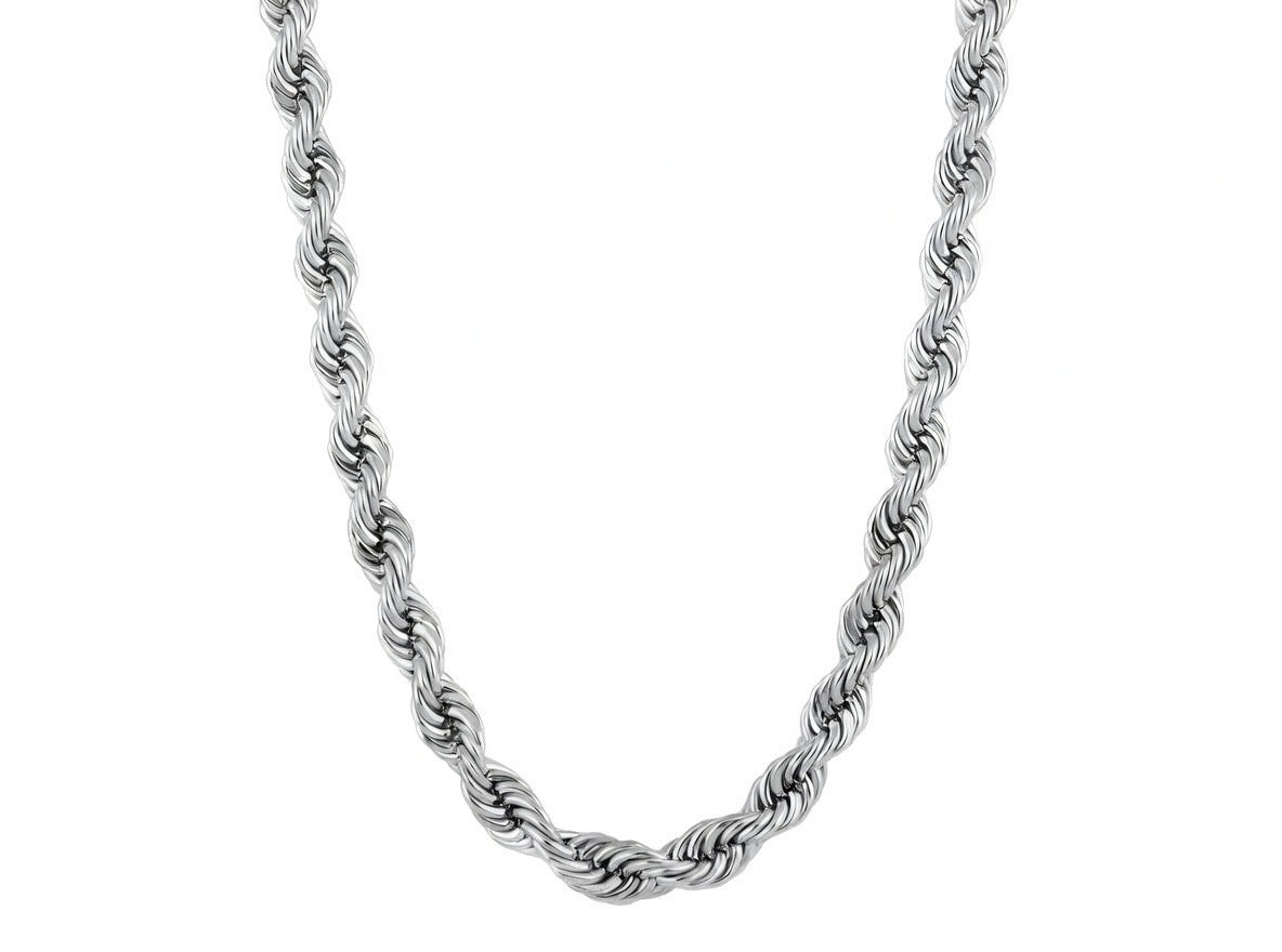 ROPE CHAIN | SILVER