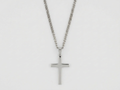 XL CROSS CHAIN | SILVER