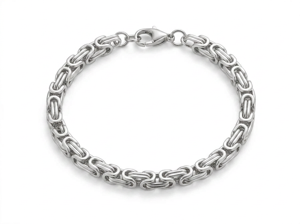 INTRICATE LINK BRACELET | SILVER
