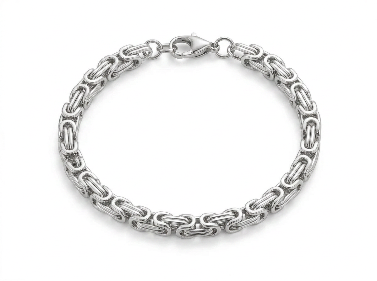INTRICATE LINK BRACELET | SILVER