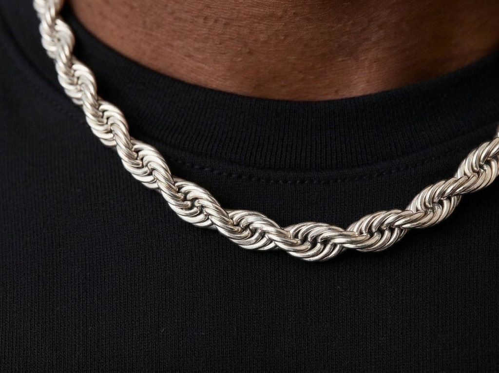 ROPE CHAIN | SILVER