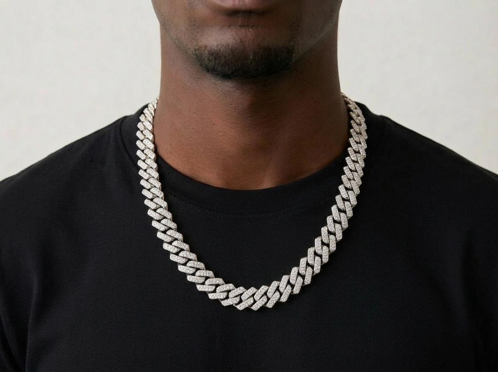 ICED CUBAN CHAIN | SILVER