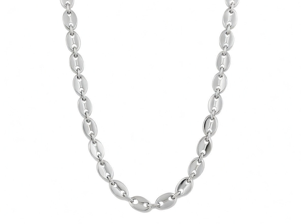 COFFEE BEAN CHAIN | SILVER