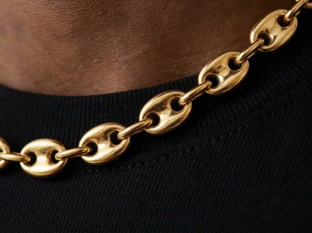 COFFEE BEAN CHAIN | GOLD
