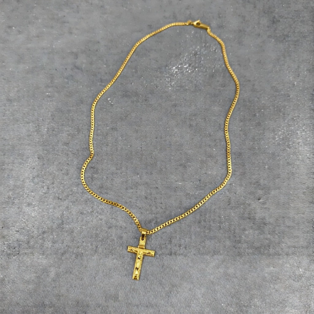 CRUCIFIX CHAIN | GOLD