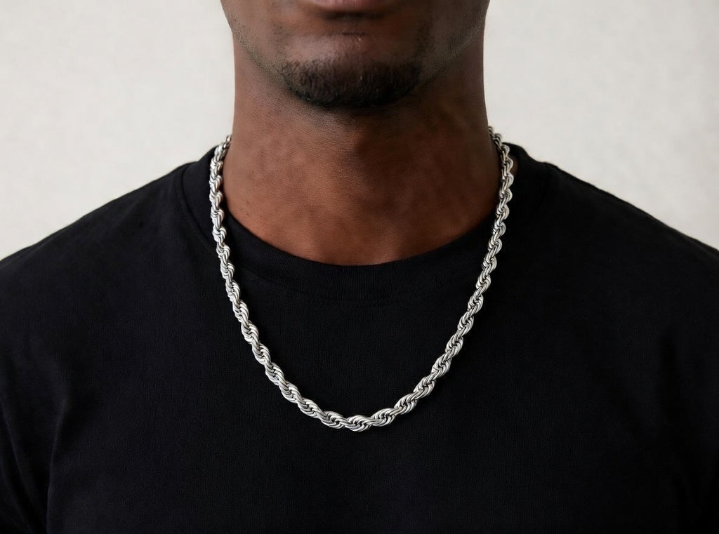 ROPE CHAIN | SILVER