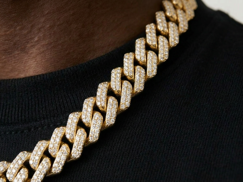 ICED CUBAN CHAIN | GOLD