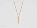 MINIMAL CROSS CHAIN | GOLD