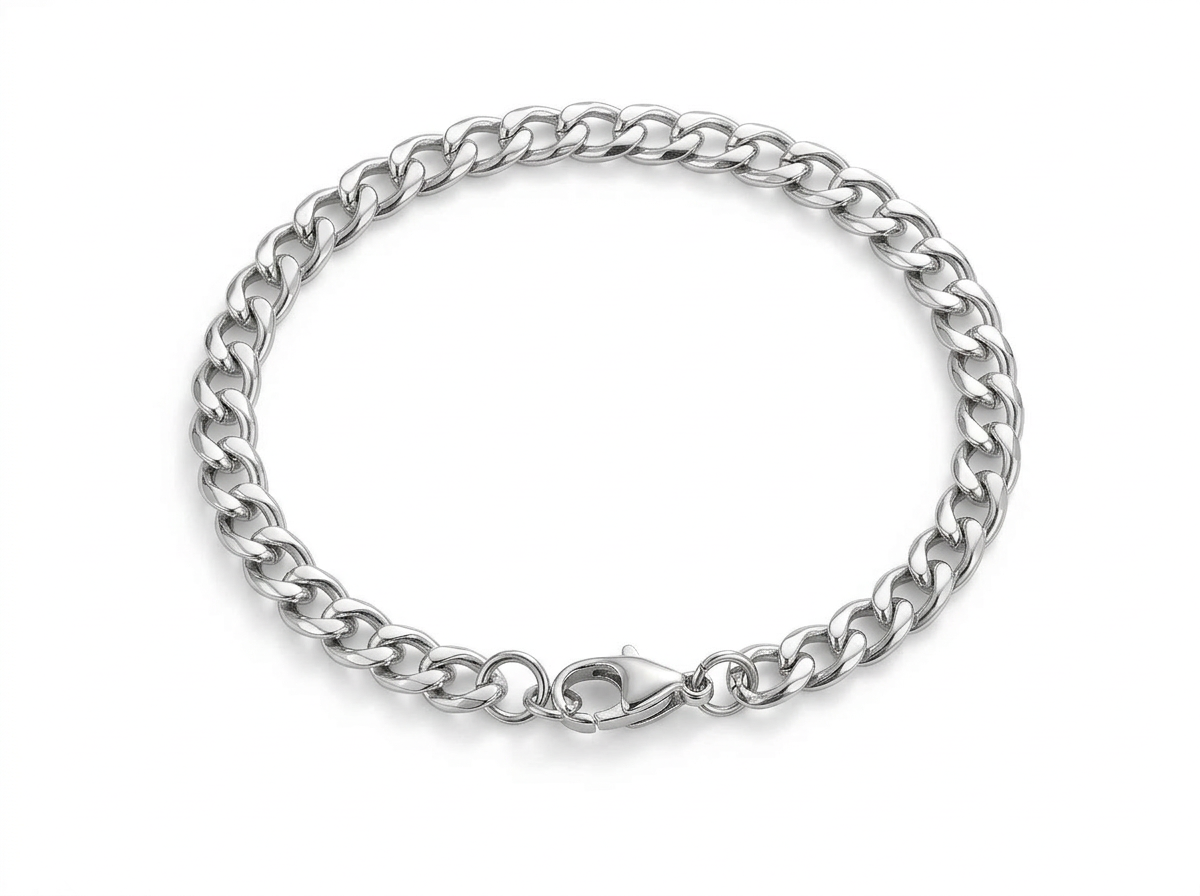 CURBAN LINK BRACELET | SILVER