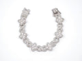 ICED MARQUISE BRACELET | WHITE