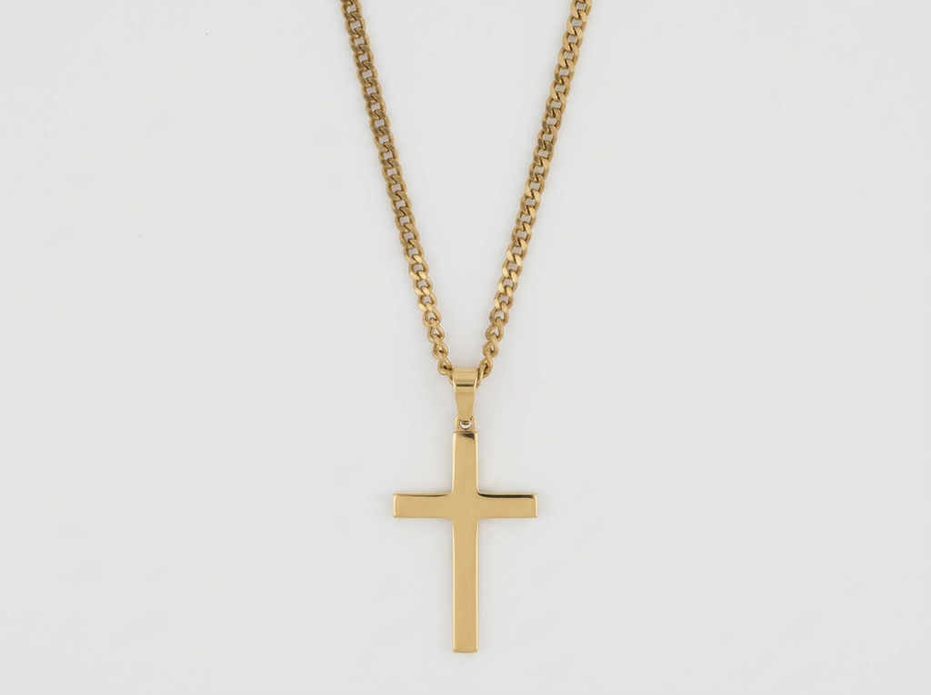 XL CROSS CHAIN | GOLD