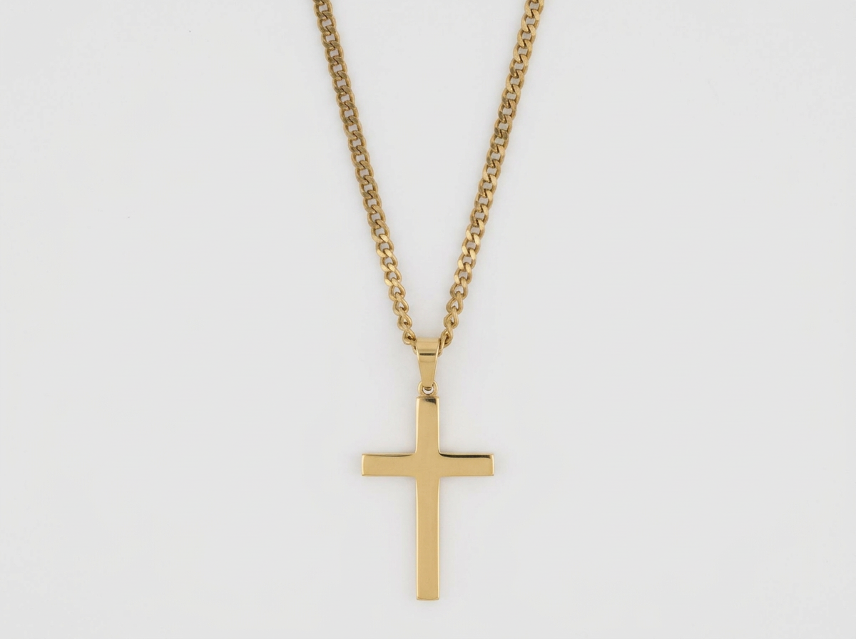 XL CROSS CHAIN | GOLD
