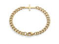 CROSS BRACELET | GOLD