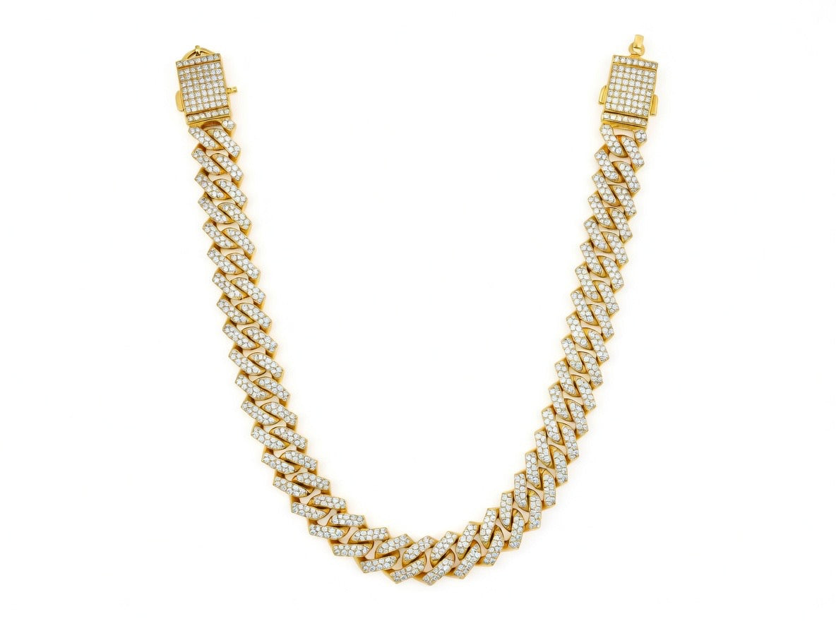 ICED CUBAN CHAIN | GOLD