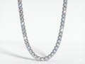 DIAMOND TENNIS CHAIN | SILVER